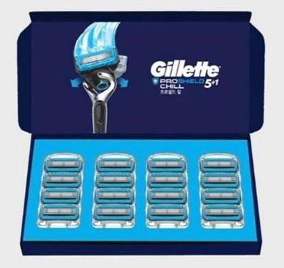 ProShield Chill Razor Blades 16шт, популярная корейская мужская косметика