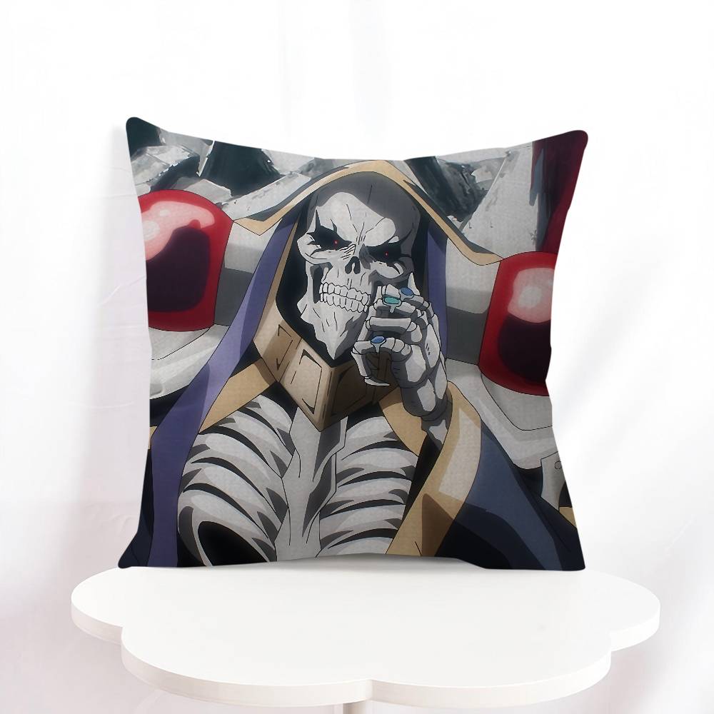 A-Ainz Ooal Gown Cartoon Cushion Cover 30x50 Polyester Sofa Cushions Decorative Throw Pillows Home Decoration Pillowcover