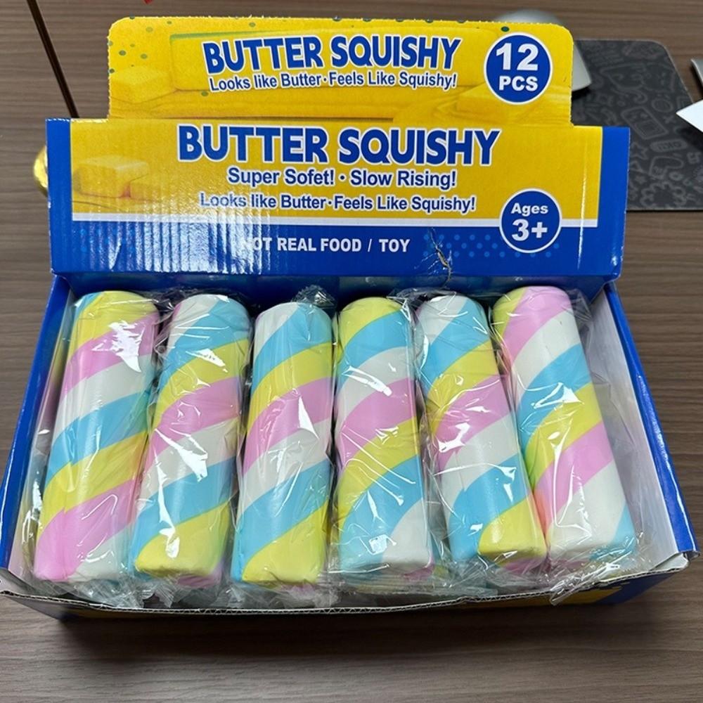 Slow Rising Butter Stick Fidget Toy Soft Butter Stick Squeeze Toy Home Relaxation