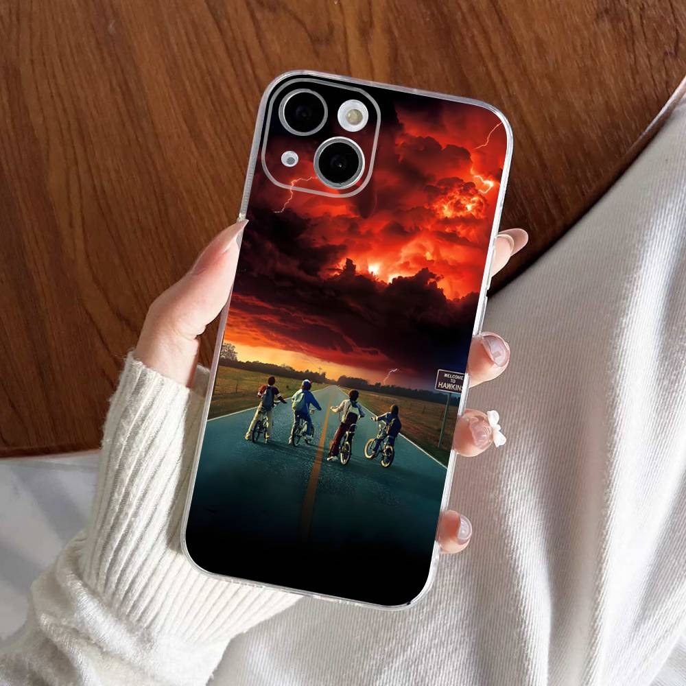 Горячий чехол для телефона S-Stranger T-Things для IPhone 17 16 14 11 12 13 15 Pro Max 14 Plus 17 Air Cover