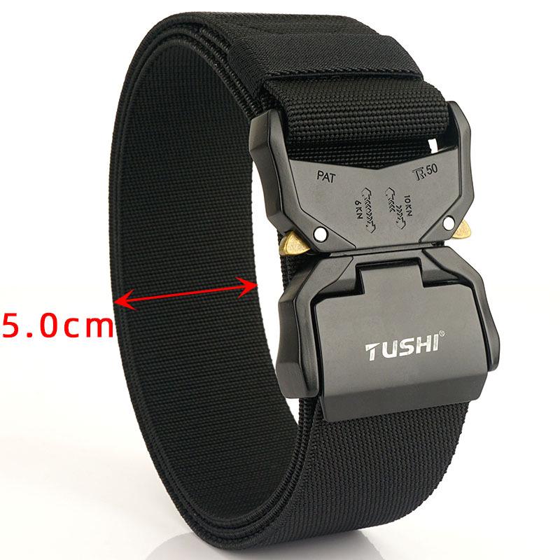 5 см алюминиевый сплав многофункциональный тактический эластичный нейлоновый ремень