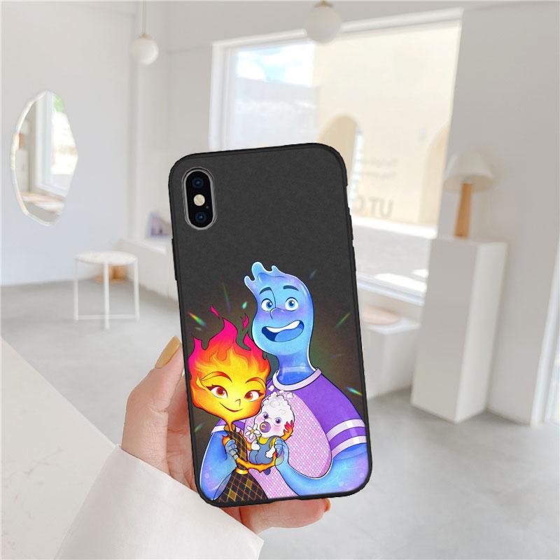 CJ39 Disney Elemental Soft Shell Phone Case for Samsung Galaxy Note 10 20 S23 S24 S25 Ultra FE Plus Edge Lite A02S A35 A07 A17