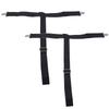 2Pcs Set Black Pants Wearing Assist Clip Adjustable Trouser Pulling Helper Pregnant Women