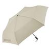 Waterfront Folding Umbrella Rain Umbrella LESS IS MORE Lightweight Automatic Sand Beige 60cm Automatically with One Hand Press Lightweight Umbrella