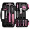39Pcs/Box Basics Household Tool Kit with Tool Storage Case Family Necessities