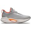 Li-Ning Essential светоотражающие легкие амортизирующие нескользящие износостойкие низкие кроссовки для бега мужские серо-оранжевые ARRS003-14