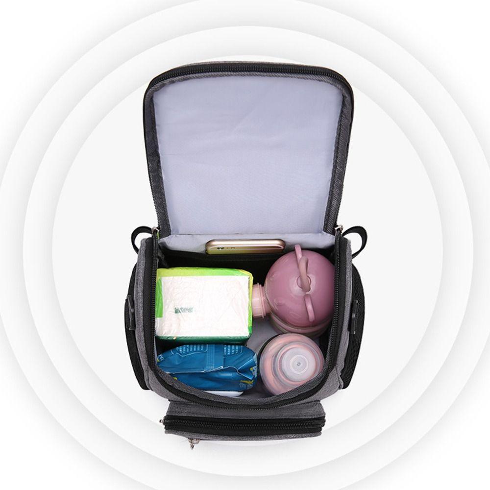 Multi-Pocket Mommy Shoulder Bag Strolling Baby Artifact Diaper Bag Organizer  Outdoor