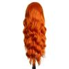 Длинные кудрявые парики для женщин, синтетические волосы, рыжий парик с густой челкой, длинный кудрявый парик для белой женщины, костюм для дрэг-квин, косплей