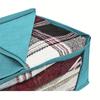 3PCS handbag, clothing storage bag, foldable blanket storage bag, used for organizing the storage of bedroom cabinets and blanke