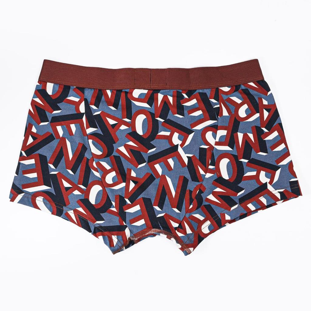 Трусы-боксеры Emporio Armani с логотипом Размер Коричневый и EM000232 AF10794 Сделано в Мужской Принт, M, Синий, FB111, Италия.