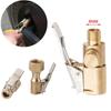 Durable 8mm Car Truck Tire Brass Air Inflator Pump Valve Connector Tyre Wheel Clip-on Adapter With Safety Relief Valve