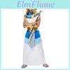 Costumes Men Egypt For Pharaoh Halloween Party Adults Cosplay Robe Costume White