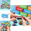 Simulation Mini Inertial Plastic Car Model Children Toy For Creative Play And Development