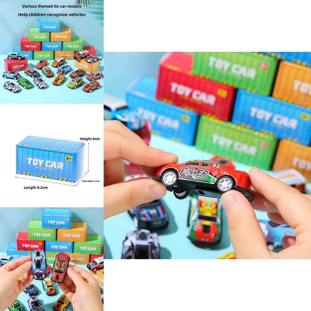 Simulation Mini Inertial Plastic Car Model Children Toy For Creative Play And Development