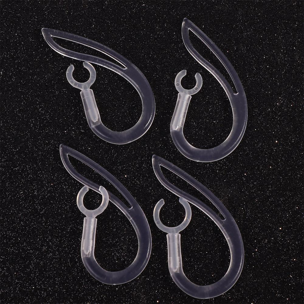 2Pcs Silicone Bluetooth Transparent Earphone  Accessories Ear Hook Clip Earhook Loop Replacement