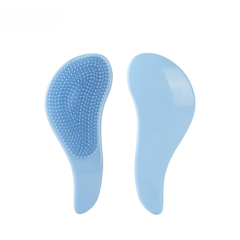 1pc Magic Handle Detangle Comb Anti Static Mini Massage Hair Brush Long Wet Shower Massage Hairbrush Salon Hair Styling Tools