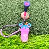 Golf Tee Cartoon Shape Lightweight Portable Colorful Anti-Lost Golf Tee Hanger with Strap Golf Accessory Gift