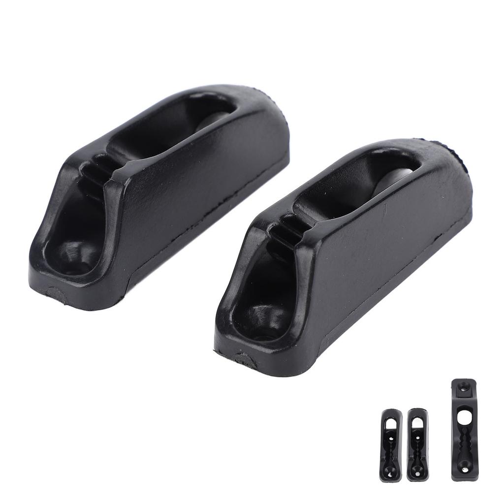 Лодочный трос Клемма Утка Нейлоновая Нескользящая Стабильная Крепежная Клемма для Яхт Кораблей Черный