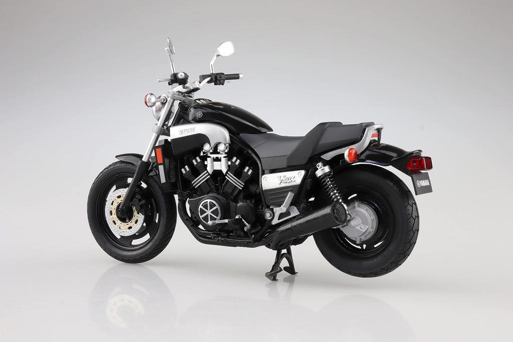 Skynet Completed Bike Yamaha Vmax Black 2 1/12