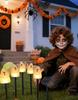 Halloween Lights for Outdoor Pumpkin Illumination Halloween Recessed Automatic Haunted House Garden Lighting Solar-Powered Decorations, Lights,