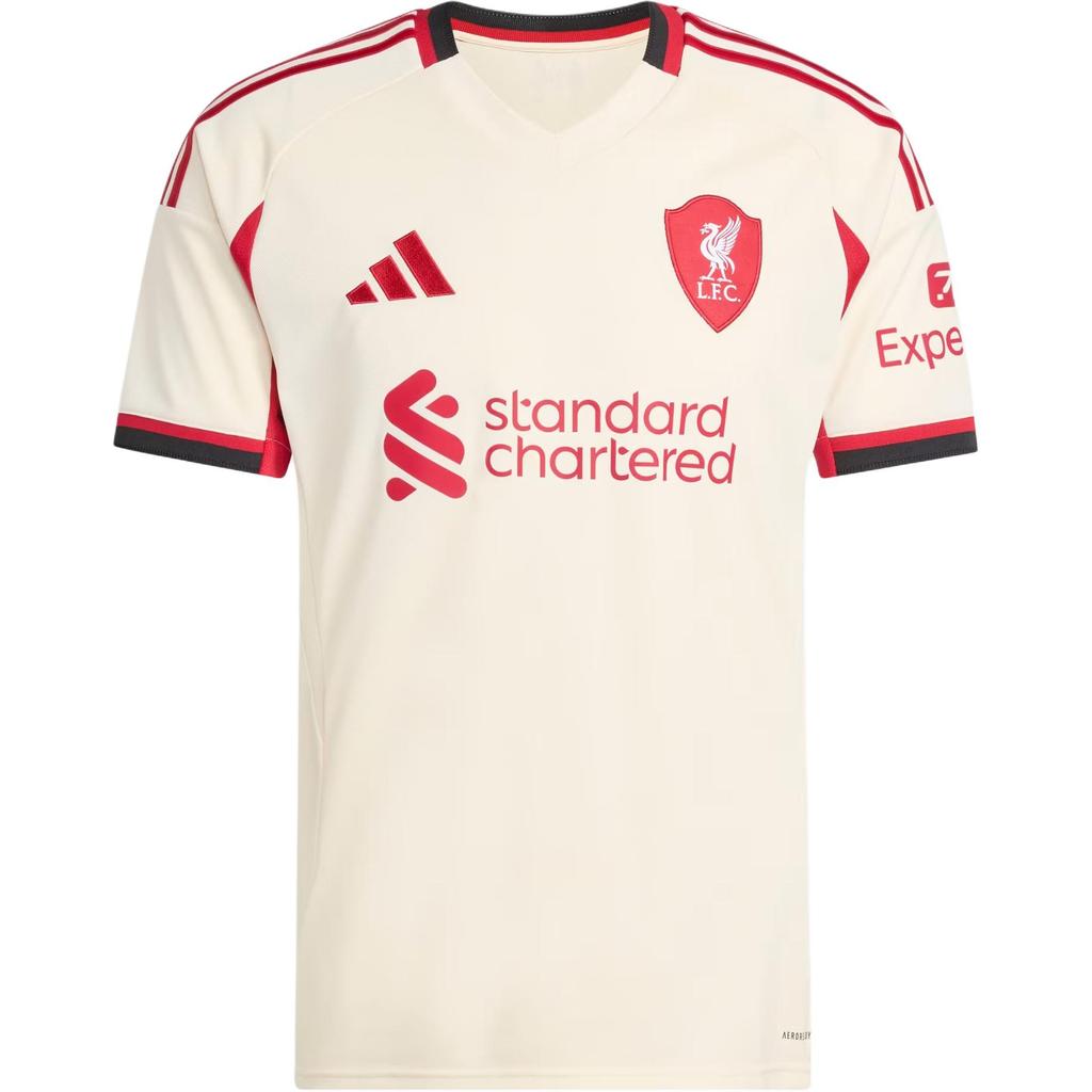 adidas Бесплатная доставка с adiClub Ливерпуль ФК 25/26 гостевая футболка JV6487