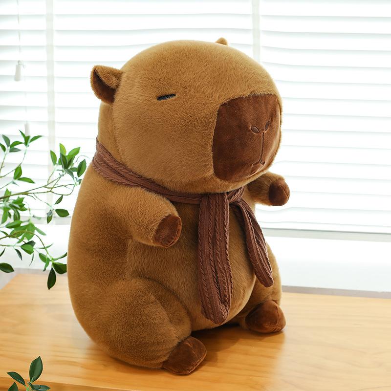 Новый Рюкзак Черепаха Мультяшный Пибала Плюшевая Игрушка Капибара Кукла Бургер Тряпичная Кукла Подушка Подарок