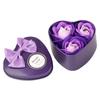 3Pcs Heart Scented Bath Body Petal Rose Flower Soap Wedding Decoration Gift Best
