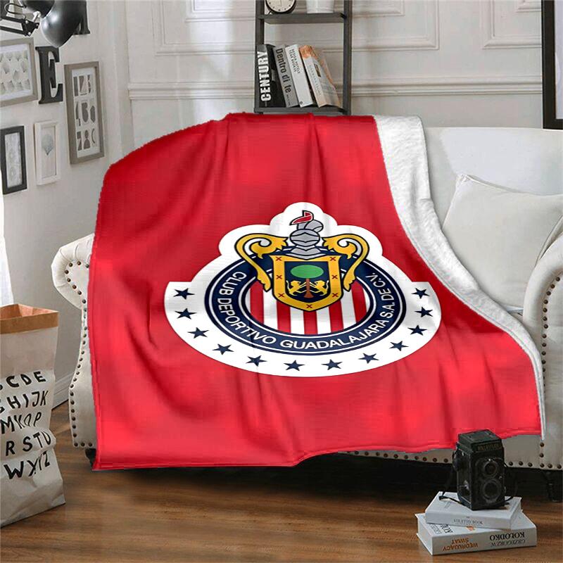 USA FC Flannel Blanket Soft All-Season Throw, Design for Camping, Car Travel, Hiking Sofa, Bed, Office Perfect Gift for Parties