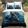 Пираты Карибского моря Комплект пододеяльника HD Чехол для одеяла для детских постельных комплектов Постельное белье Декор спальни