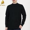 Мужской осенне-зимний свитер LA BULL с полувысоким воротником