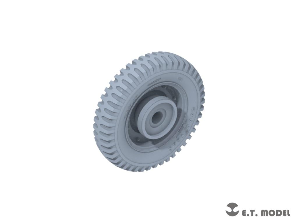Eaty Модель WW2 Американский Джип Виллис МБ тонный грузовик вес деформируемая шина Пластиковые детали модели 1/35 1/4 4×4 (для Тамии) С35-156 (боевая машина)