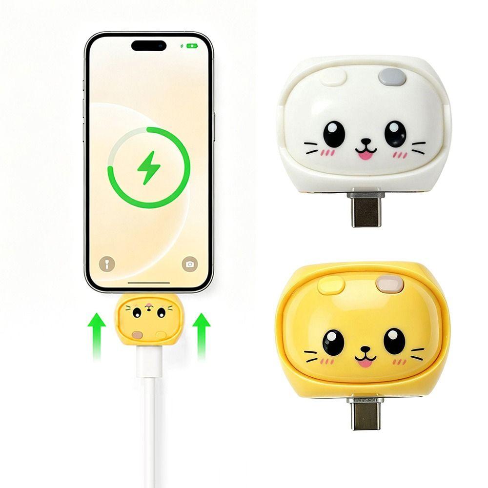 Cartoon Cat Auto Disconnect Adapter Auto Disconnect Charging Protector Daily Commute
