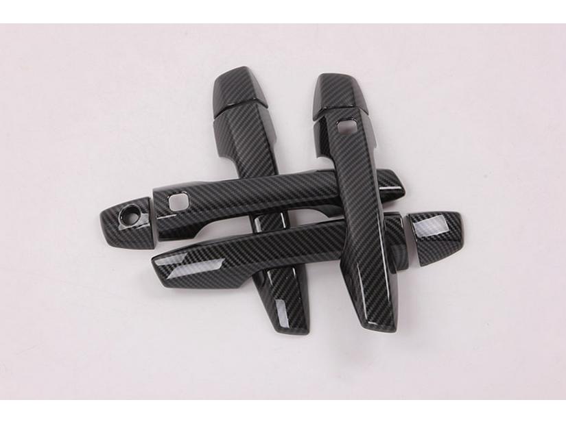 2018 Eclipse Cross Узор из углеродного волокна RHD Умная дверная ручка