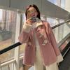 New Plush Coat Women's Short Loose Winter Coat Women's Winter Coat Coat Women's Winter Woolen Coat