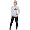 Disney Womens/Ladies Mickey Mouse Tongue Sweatshirt