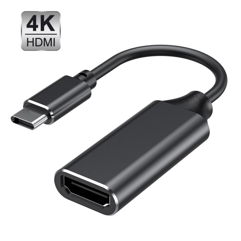 YurKem OTG USB 3,1 Тип C к HDMI Кабель-адаптер 4K HD TV для Samsung Note 8 S8 S9 Конвертер для телефона, ноутбука, подключенного ТВ-монитора