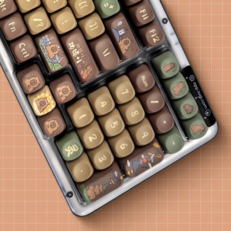 Logitech K98M Pet Paradise Custom Mechanical Keyboard