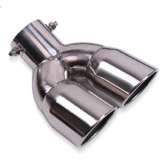 For Toyota C-HR CHR 2016 2017 2018  Stainless Steel exhaust muffler tip Car Accessories