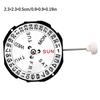 Sl28 Китайский механизм Sunon Sl28dd-3h Кварцевый Замена Три стрелки Отображение календаря даты Дешевая альтернатива механизму 2105