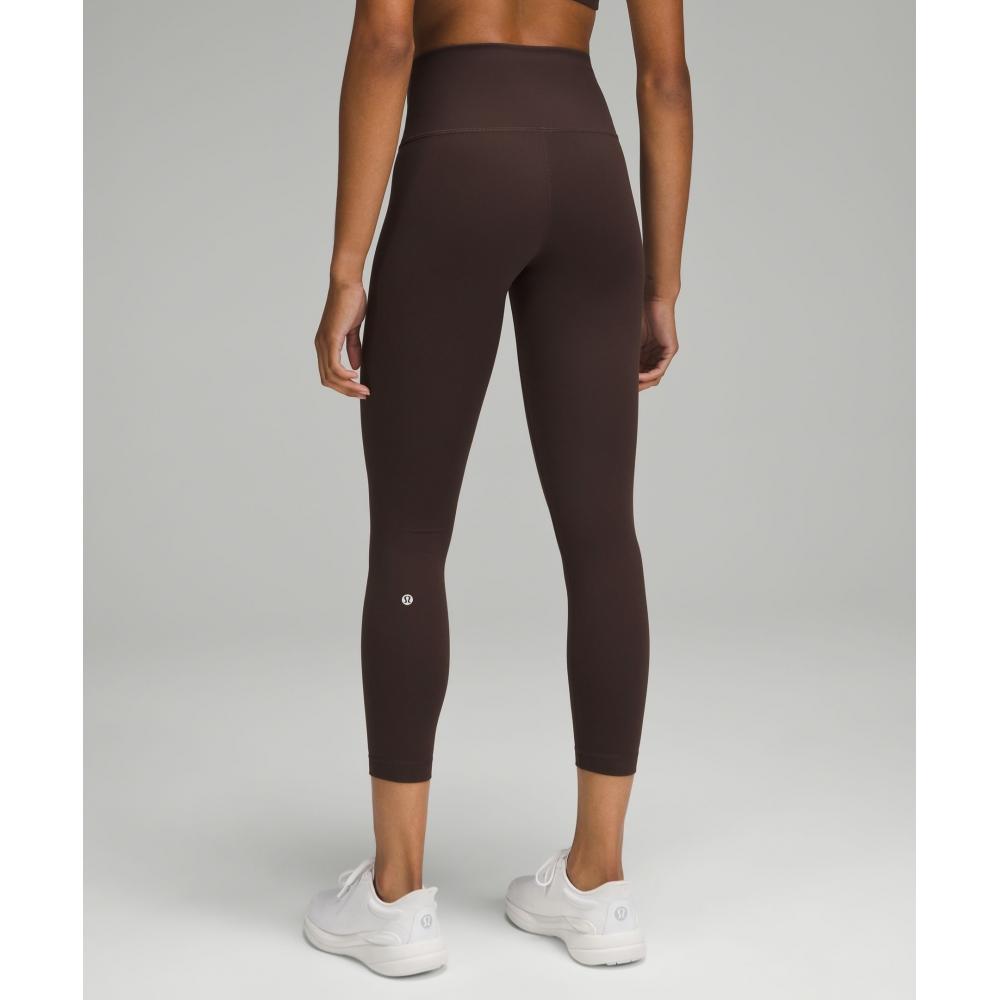 Lululemon Wunder Train High Rise Tight 25  Espresso