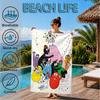 Happy Birthday Bar-bapa Beach Towel, Microfiber Beach Towel, Perfect For Pool, Beach, Travel, Home Decor Beach Party Fan gifts