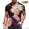 2025 Dragon Ball Goku Cosplay T Shirts Super Saiyan Boys Kids Clothes Short Sleeve T-shirt White Black Orange Breathable Jersey