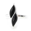Серебряное кольцо 'Jet Black Goddess'