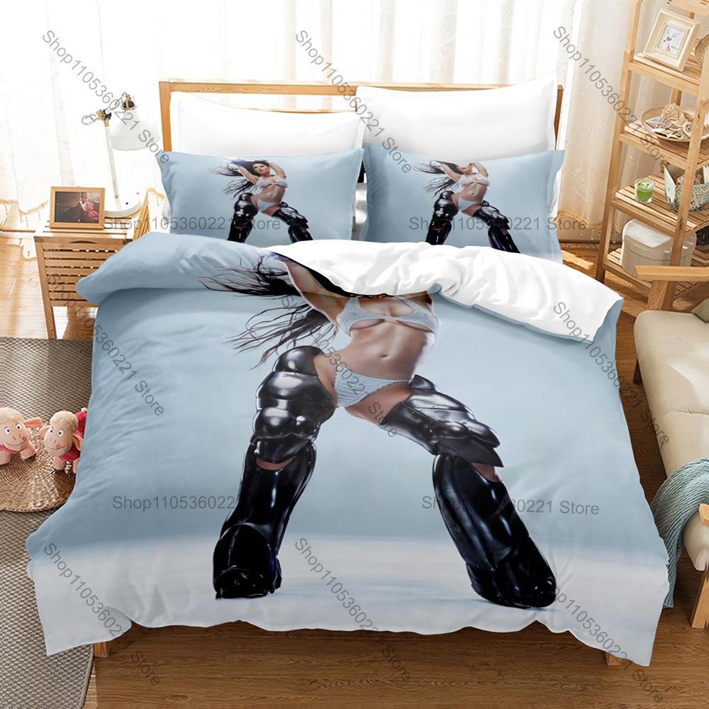 Iconic Pop Diva Katy Perry Teenage Dream Prism Smile Album Collage Bedding Set 1 Duvet Cover + 2 Pillowcases HD Print Pop Fan