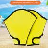1 Pair Swimming Webbed Gloves Water Resistance Training Men Women Beginner Aquatic Fitness