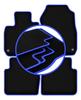 Автомобильные коврики CARLUX-BLUE для: Honda CR-V V Внедорожник (2018-)