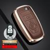 Чехол для ключа Ford 2023: Mondeo, Focus, Escape, Edge ПЛЮС Пряжка-ракушка