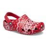 Crocs Нескользящие амортизирующие детские сандалии красно-белая детская модель