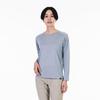 Climbing Inner Heather Mesh Crew с длинным рукавом HEATHER MESH CREW LS W Silver [Millet] для женщин (НОВЫЙ ЛОГОТИП)