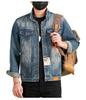 Men's Xintang Embroidered Denim Jacket | 2025 Trendy Loose Retro Workwear for Spring & Autumn
